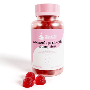 Probiotics For Women - 90 Gummies - 20 Billion CFU - Digestive & Intimate Flora Support