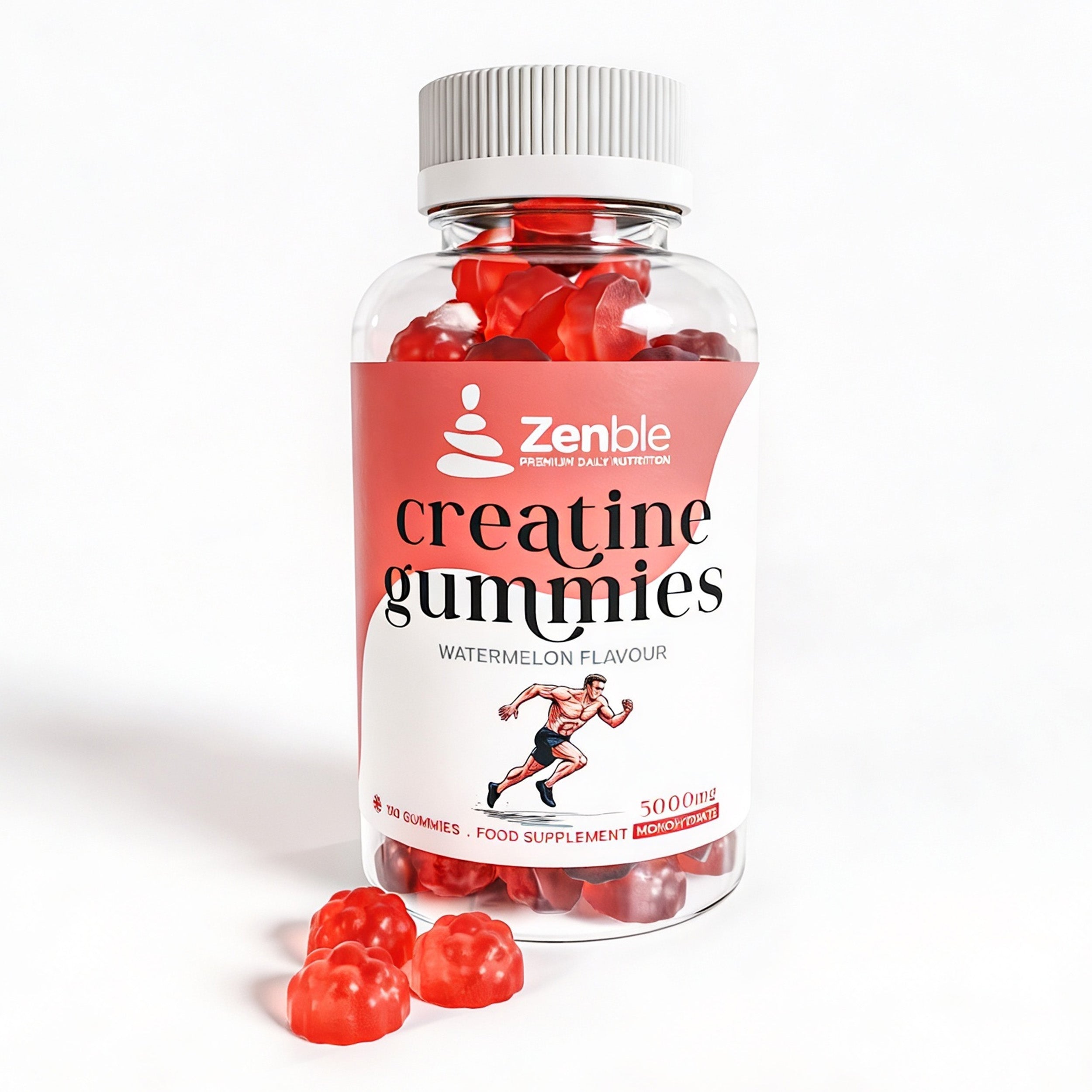 Creatine Monohydrate Gummies 5g | For Men & Women | 120 Gummies