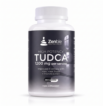 TUDCA 1200mg | Tauroursodeoxycholic Acid | With NAC, Milk Thistle & Artichoke Extract | High Potency Formula